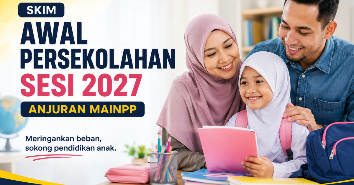 Skim Awal Persekolahan Sesi 2027 MAINPP: Bantuan Untuk Ringankan Beban Ibu Bapa Pulau Pinang